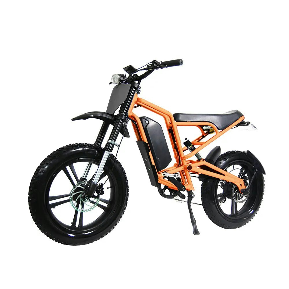 AKEZ 60V 20Ah 1000W 20 Inches Electric Dirt Bike Off Road Motorcycles Motorbike