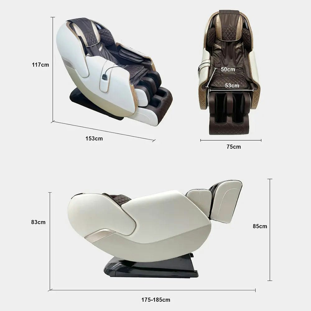 Mason Taylor MC-822 SL Track Electric Massage Chair Zero Gravity PU Leather