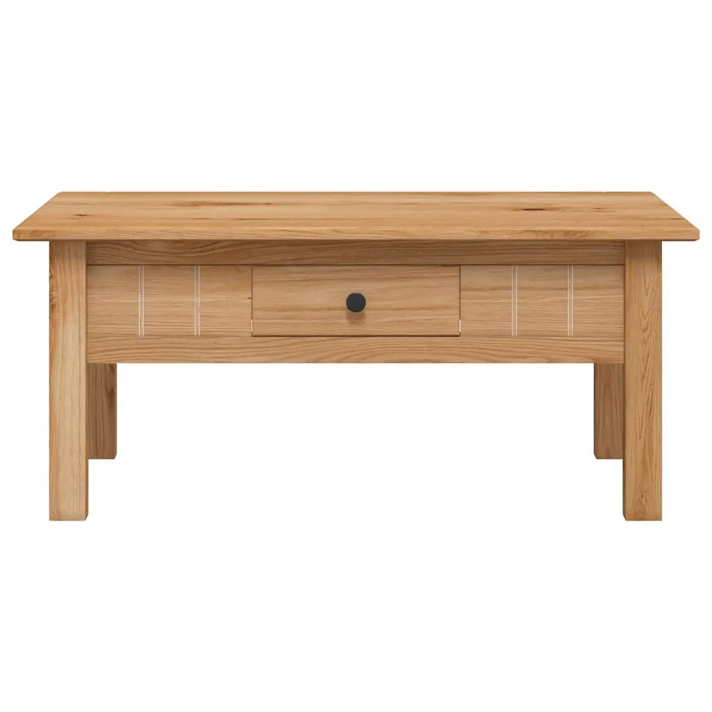Coffee Table 100x60x43.5 cm Solid Pine Wood Panama Range 282682