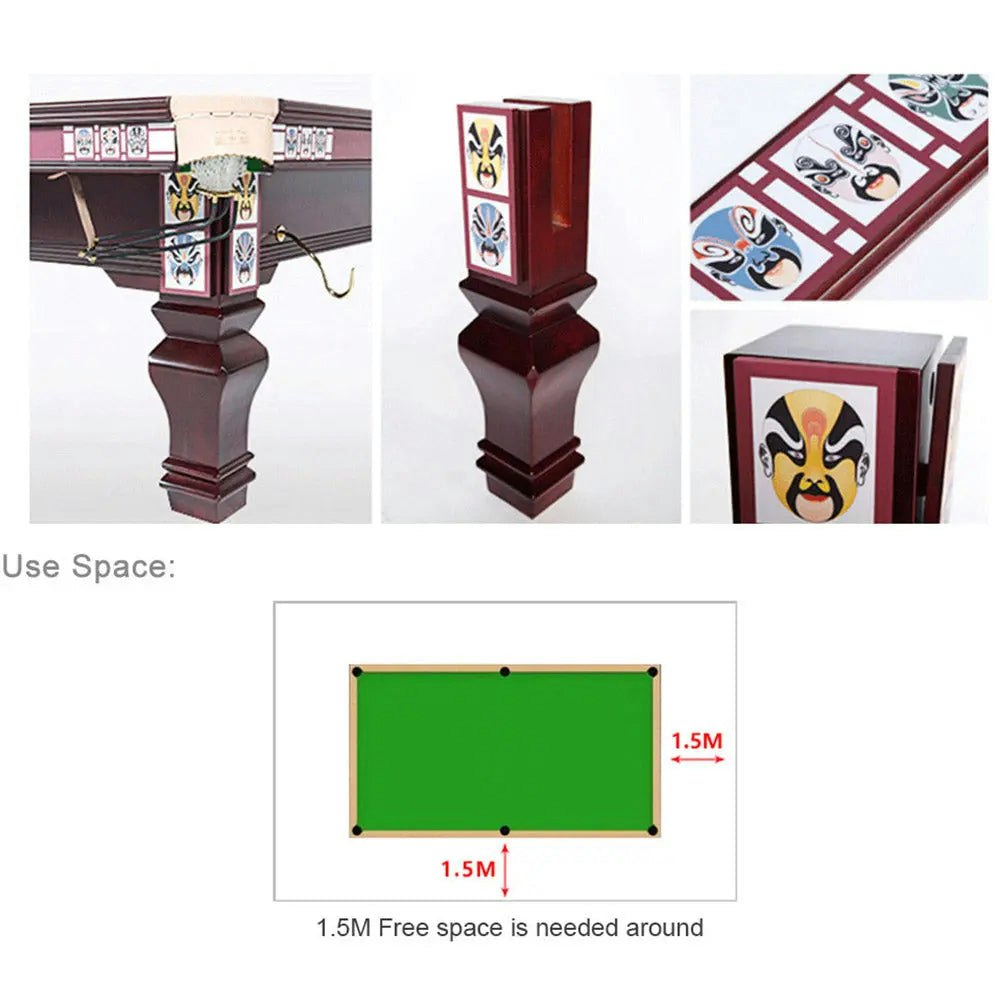XINGPAI Tournament 12FT British snooker table Facebook element billiard table XW105