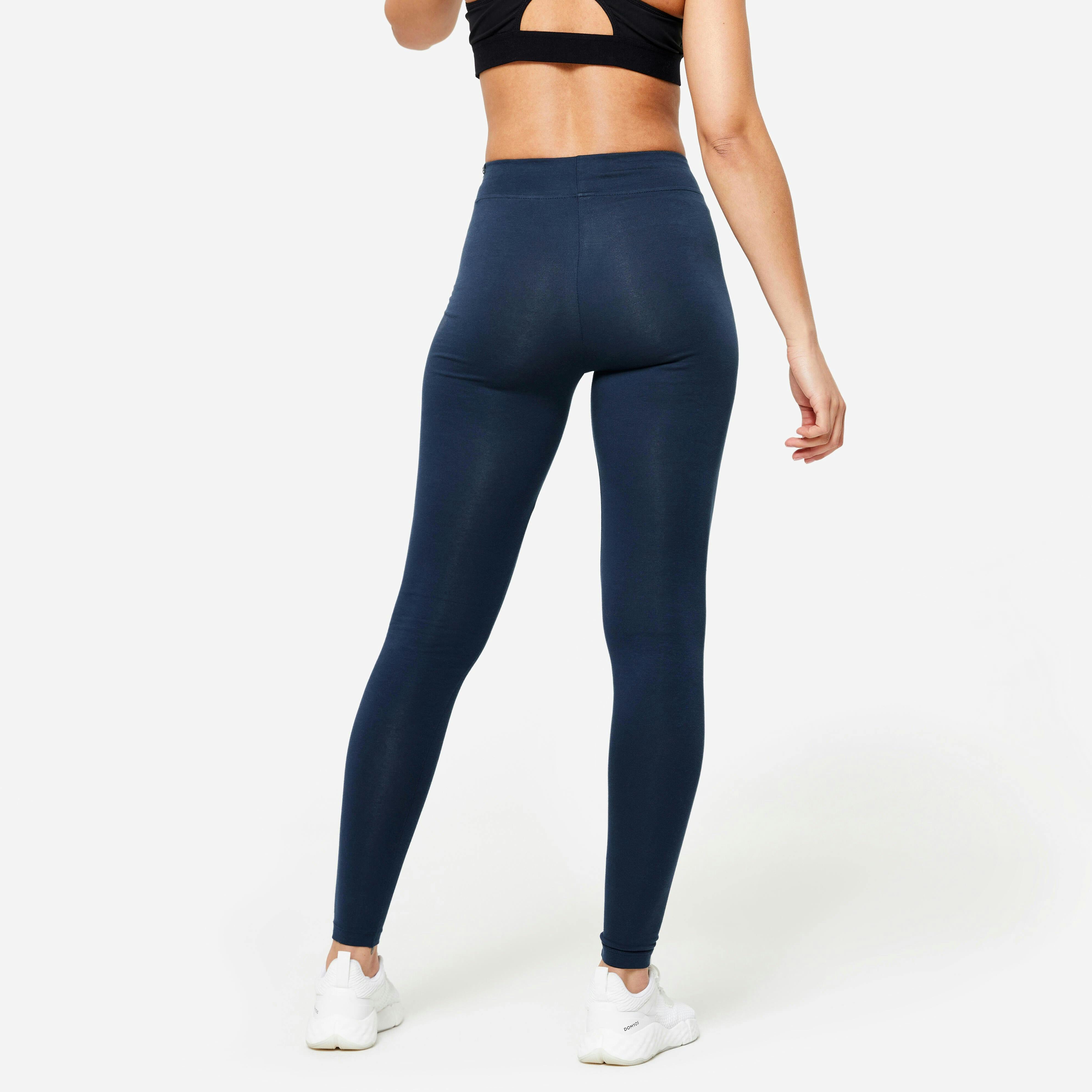 Decathlon | Women's Fitness Leggings Fit+ - Navy Blue
