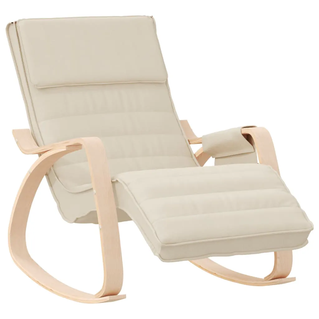 Rocking Chair Cream Fabric 351073 Rocking Chair Cream Fabric 351073