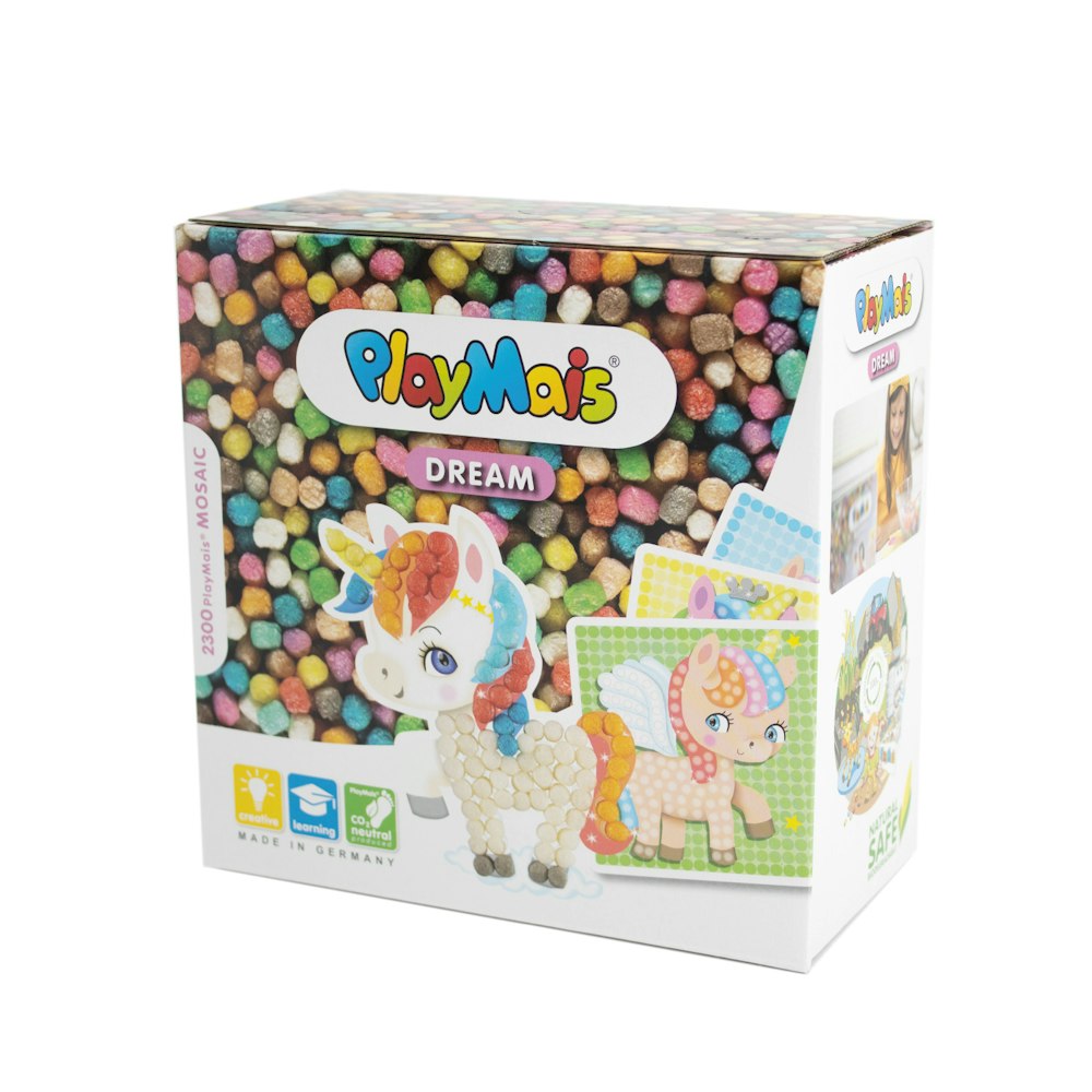 Playmais Playmais Eco Play Mosaic Little Unicorn - 2,300 Mosaic Pieces