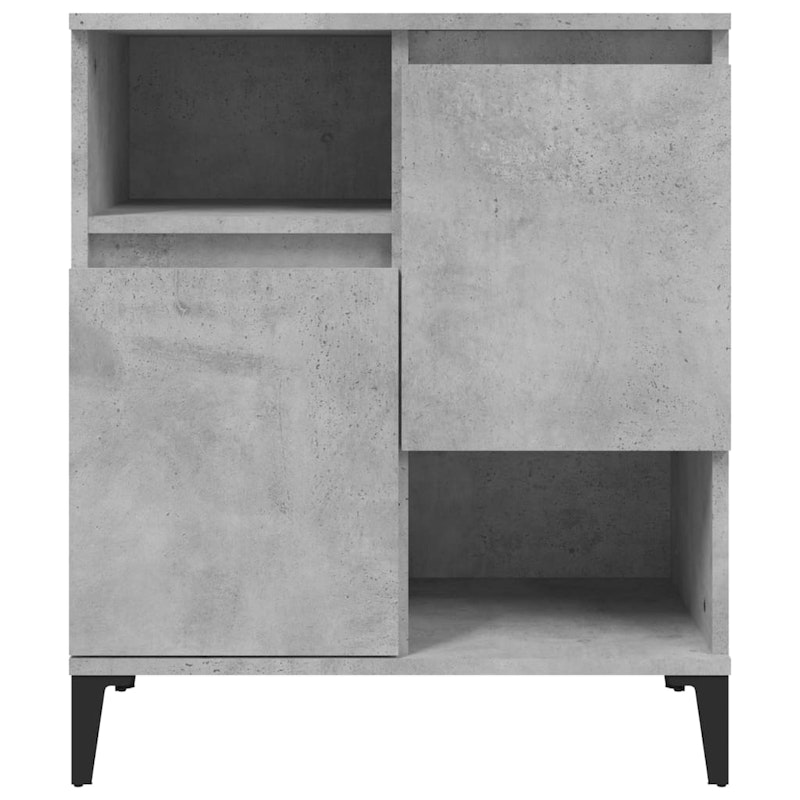 NNEVL Sideboard Concrete Grey 60x35x70 cm Engineered Wood image number null