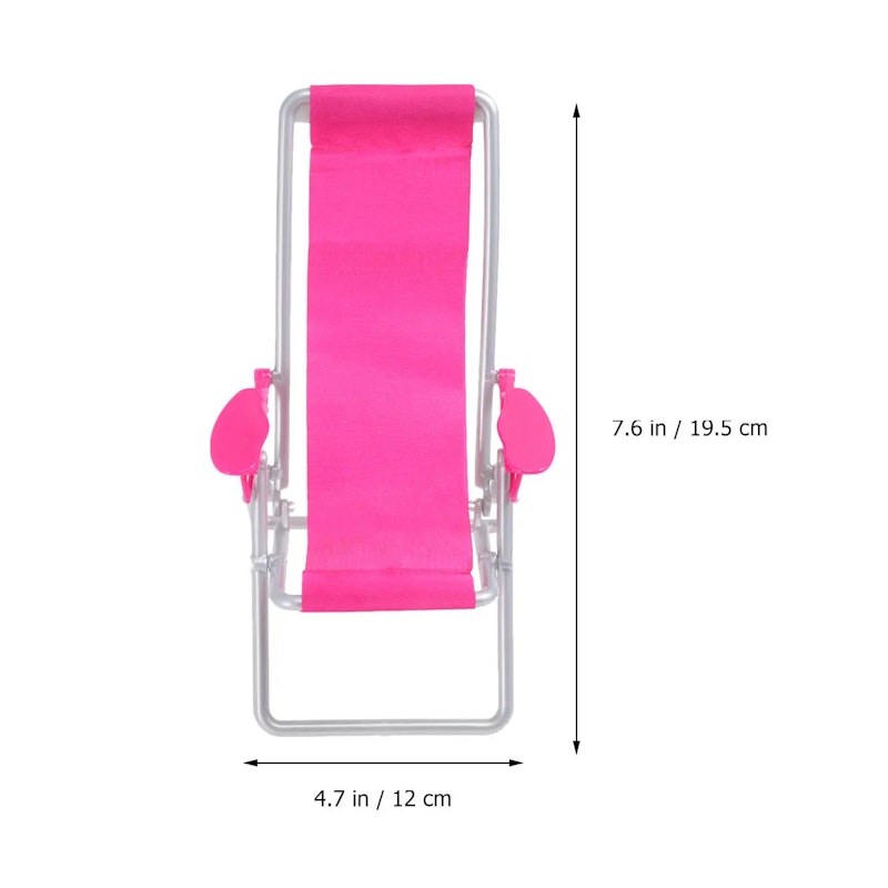 NNEOBA 2pcs Mini Beach Chair Folding Deck image number null