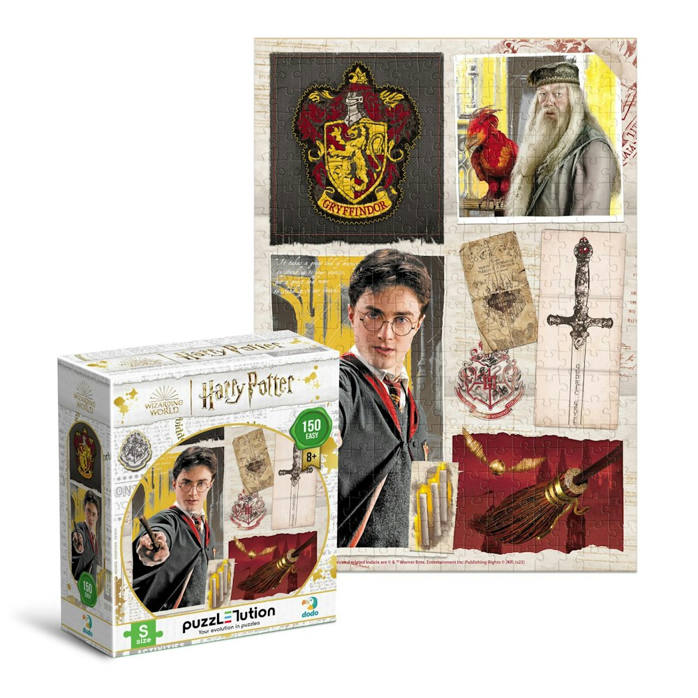 Dodo Dodo Puzzlution Harry Potter Gryffindor Collage 150-piece Jigsaw Puzzle