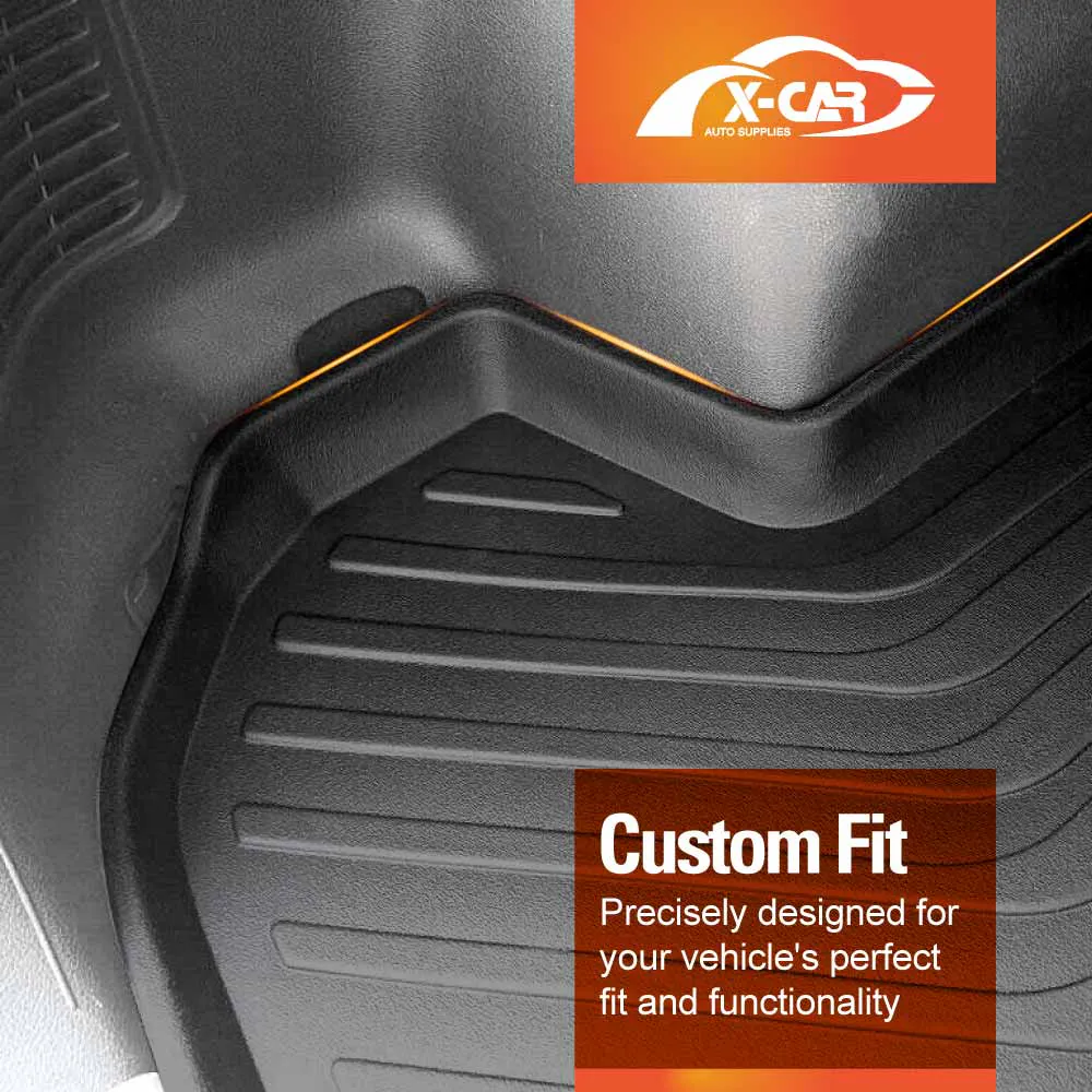 3D Floor Mats Boot Liner for Toyota Kluger 2021-Onwards All Weather Heavy Duty Cargo Car Trunk Luggage Tray
