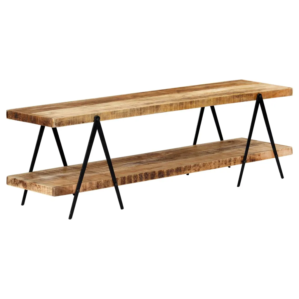 TV Cabinet 160x40x50 cm Solid Mango Wood 247885 TV Cabinet 160x40x50 cm Solid Mango Wood 247885