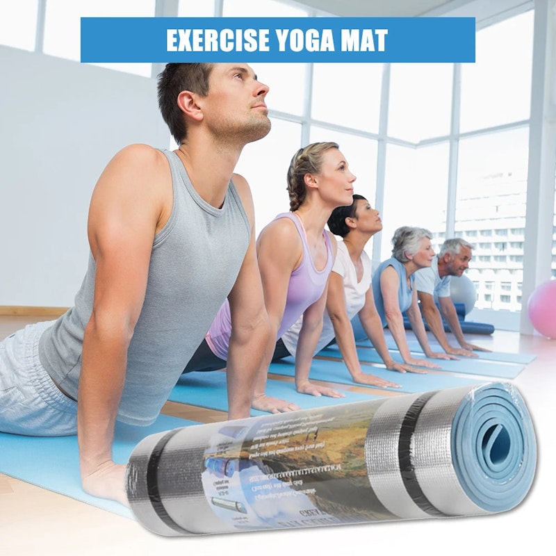 NNEOBA Thick EVA Yoga Mat for Gym & Outdoors image number null