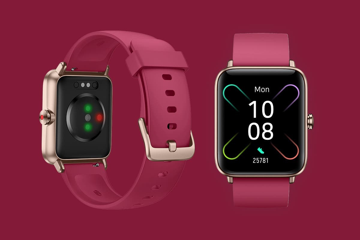 Kogan Active+ II Smart Watch (Coral Red)