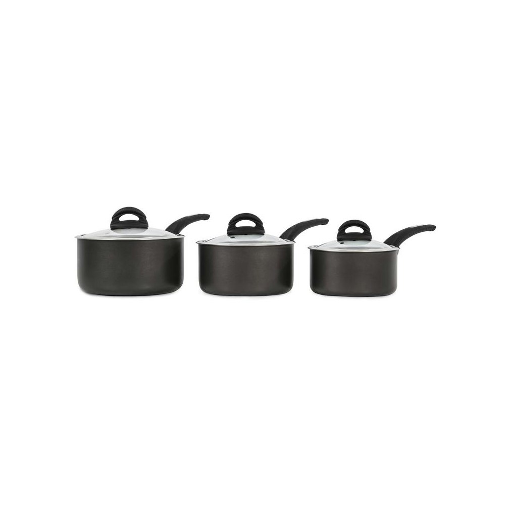 TOWER 3pce Saucepan Set 16/18/20cm