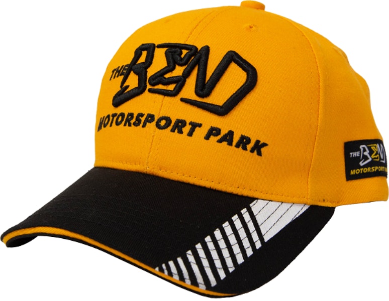 The Bend Orange Stripe Peak Cap