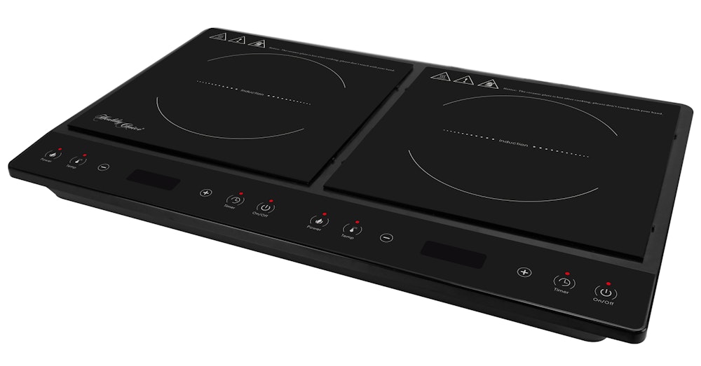 Double Induction Cooker w/ 2 Plates, 240C, 1000- 1400W image number null