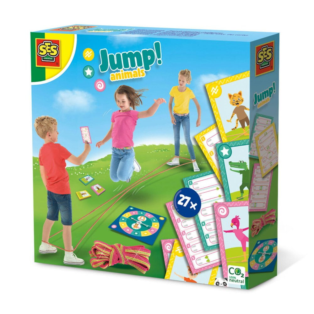 SES Creative Jump! Animals - French Skipping Challenges