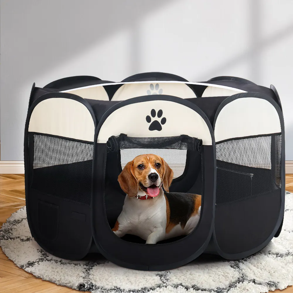 i.Pet 8 Panel Pet Dog Playpen Enclosure Crate Play Pen Foldable Tent Bag Fence 2XL i.Pet 8 Panel Pet Dog Playpen Enclosure Crate Play Pen Foldable Tent Bag Fence 2XL