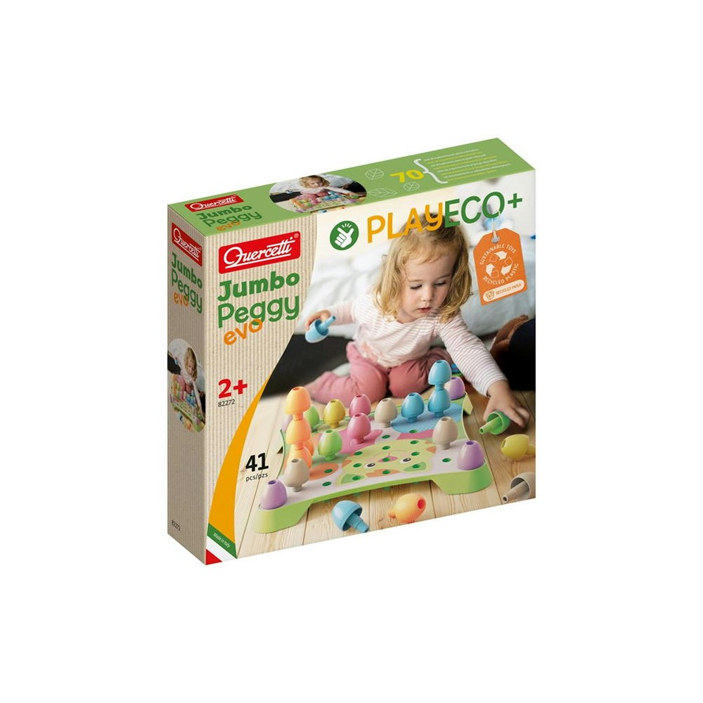 Quercetti Play Eco+ Jumbo Peggy Evo