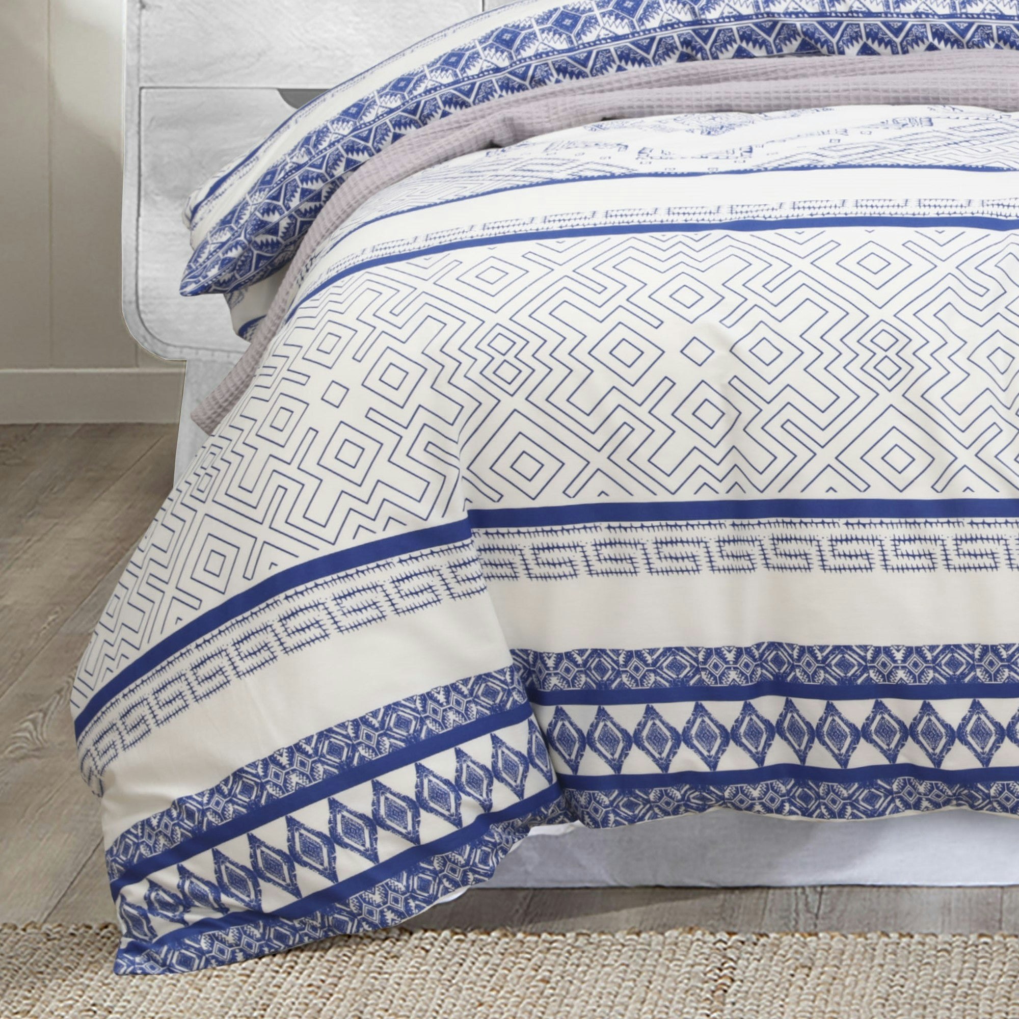 Island Serenity Quilt Cover Set– Lightweight Warmth with a Polished Look | Pure Cotton