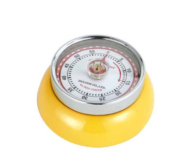 Zassenhaus SpeedKitchenTimer w/MagnetEnameledSteelYellow 3xØ 7cm image number null