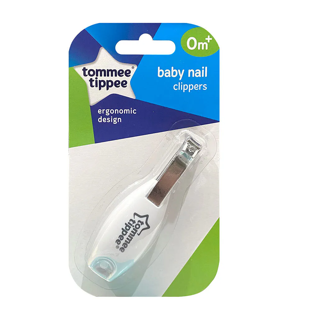 2x Tommee Tippee Baby Nail Care Clippers 0m+ Newborn Trimmer/Cutter Assorted