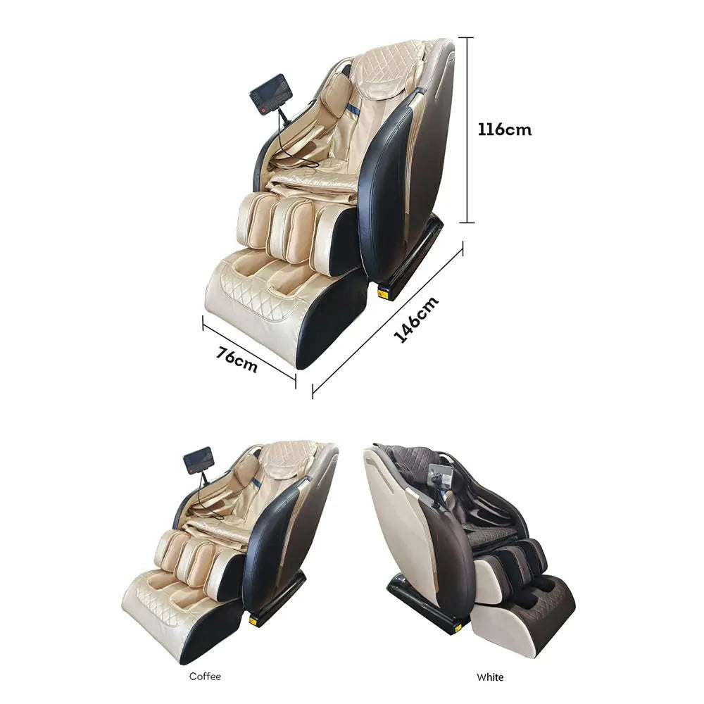 Mason Taylor MC-818 Massage Chair with SL Track, Zero Gravity , Roller Wheels Underfeet