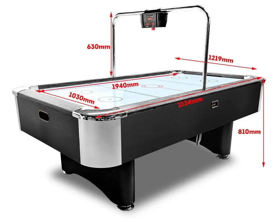 MACE AH08 7FT Air Hockey Table with Bridge Electronic Scoreboard