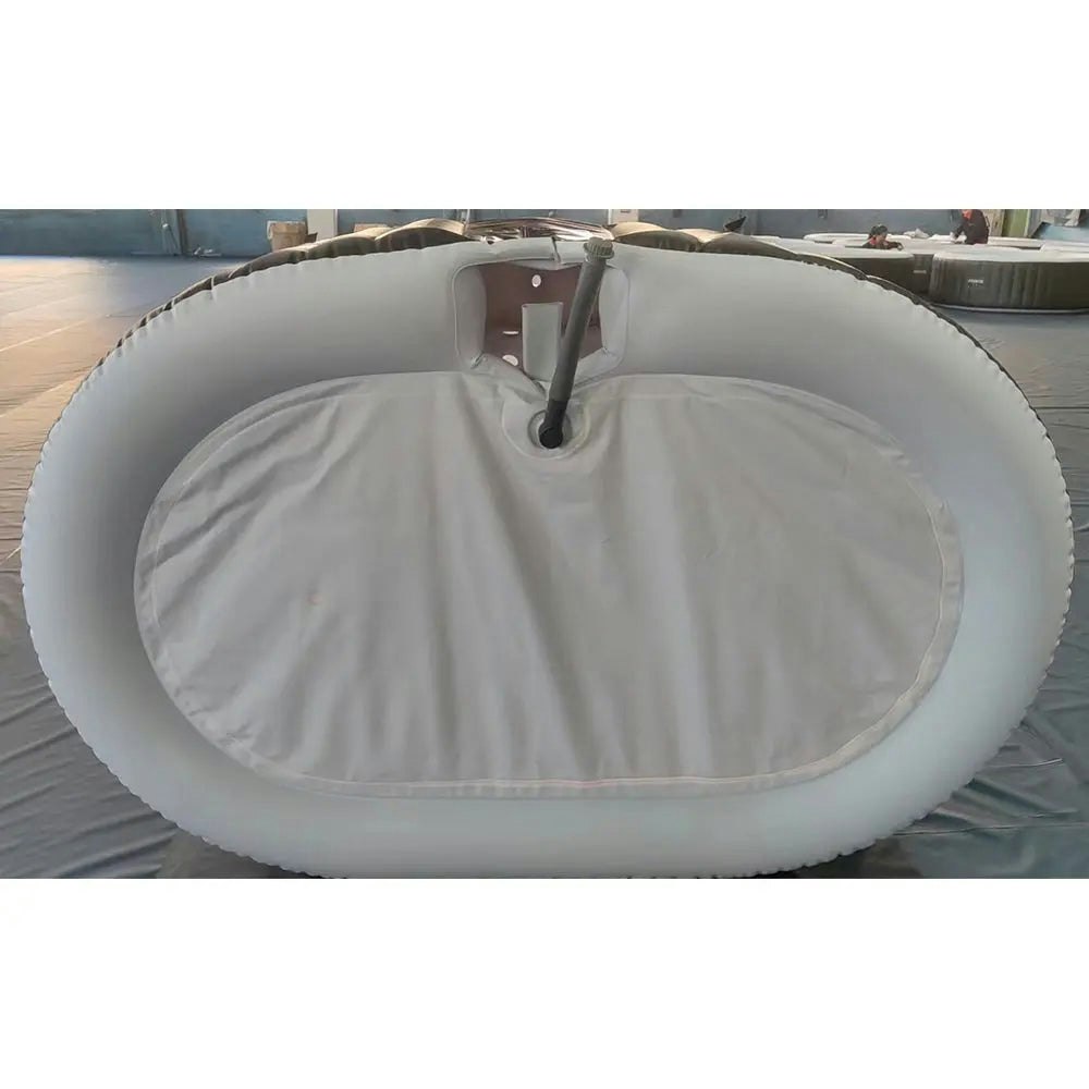 MASON TAYLOR Outdoor 2 Adults Hot Tub 800L 42 degrees Celsius Max. Temperature - Black&White