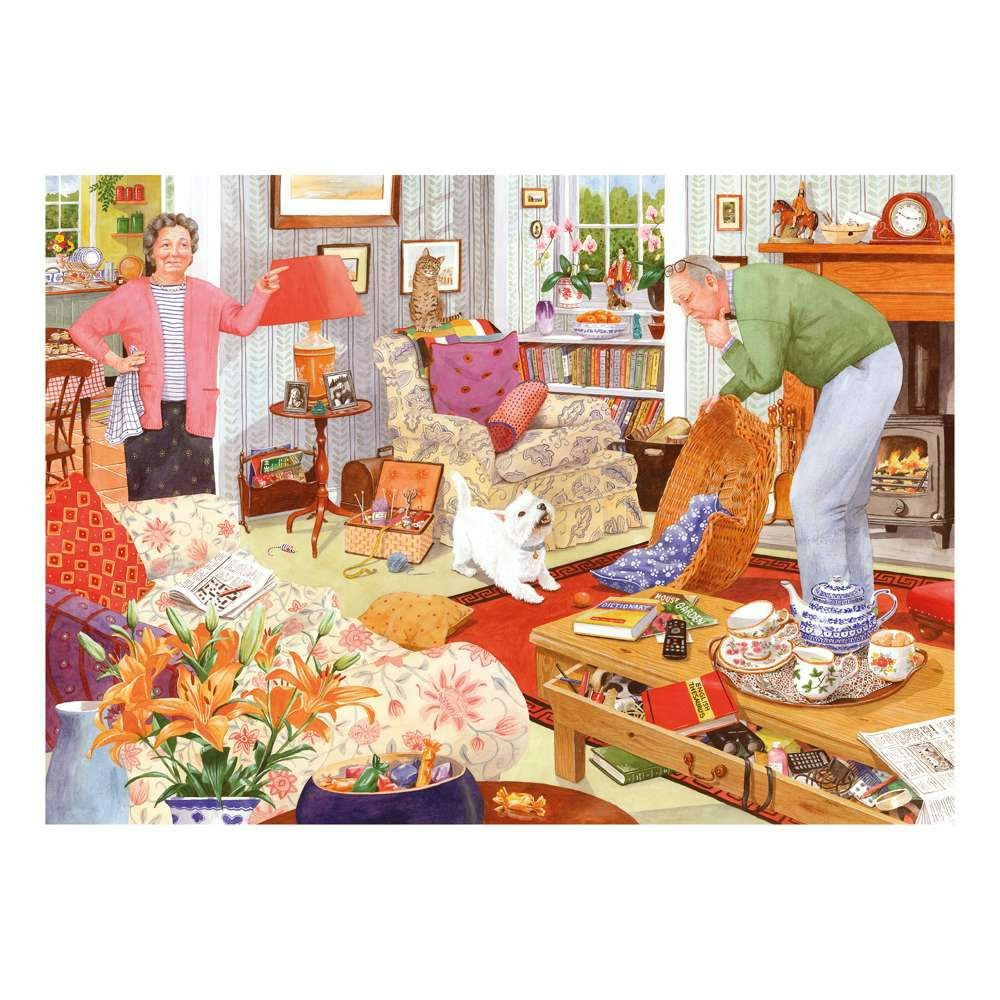 The House of Puzzles Where Are My Glasses? Big 500 Piece Jigsaw Puzzle