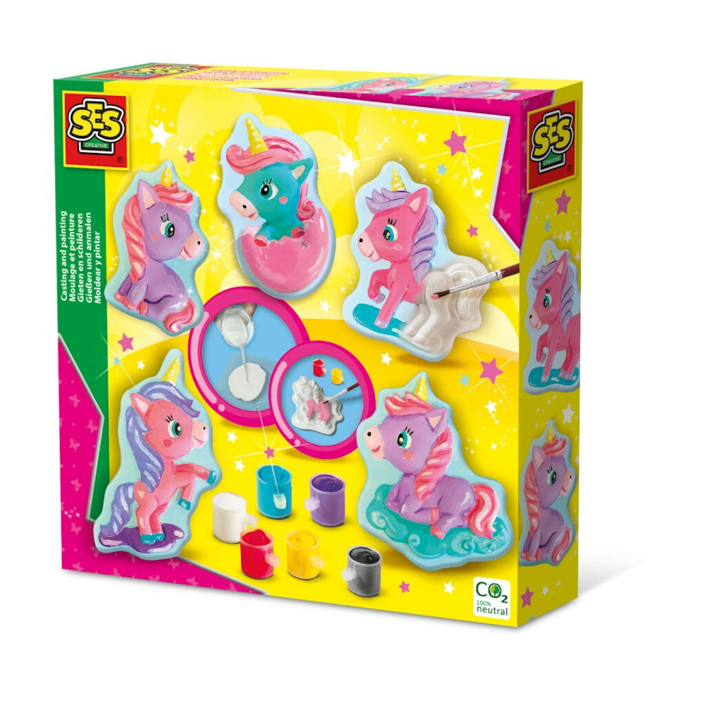 SES Creative Casting And Painting - Baby Unicorns