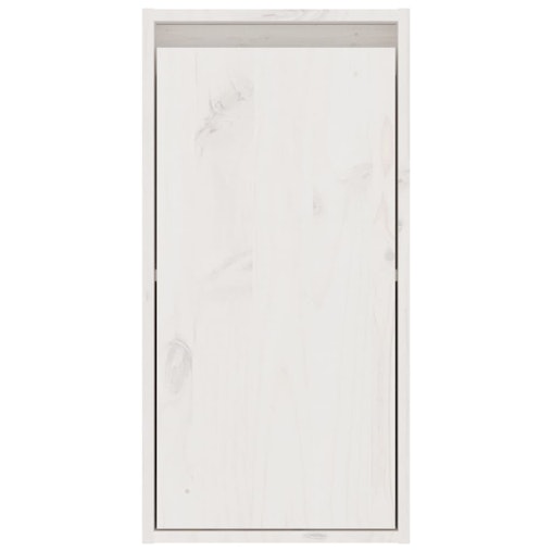 NNEVL Wall Cabinets 2 pcs White 30x30x60 cm Solid Wood Pine NNEVL Wall Cabinets 2 pcs White 30x30x60 cm Solid Wood Pine