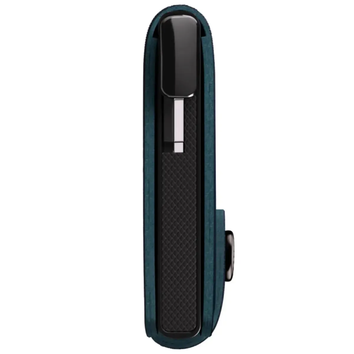 Secrid Premium+ Miniwallet Compact RFID Wallet - Emboss Lines Teal+