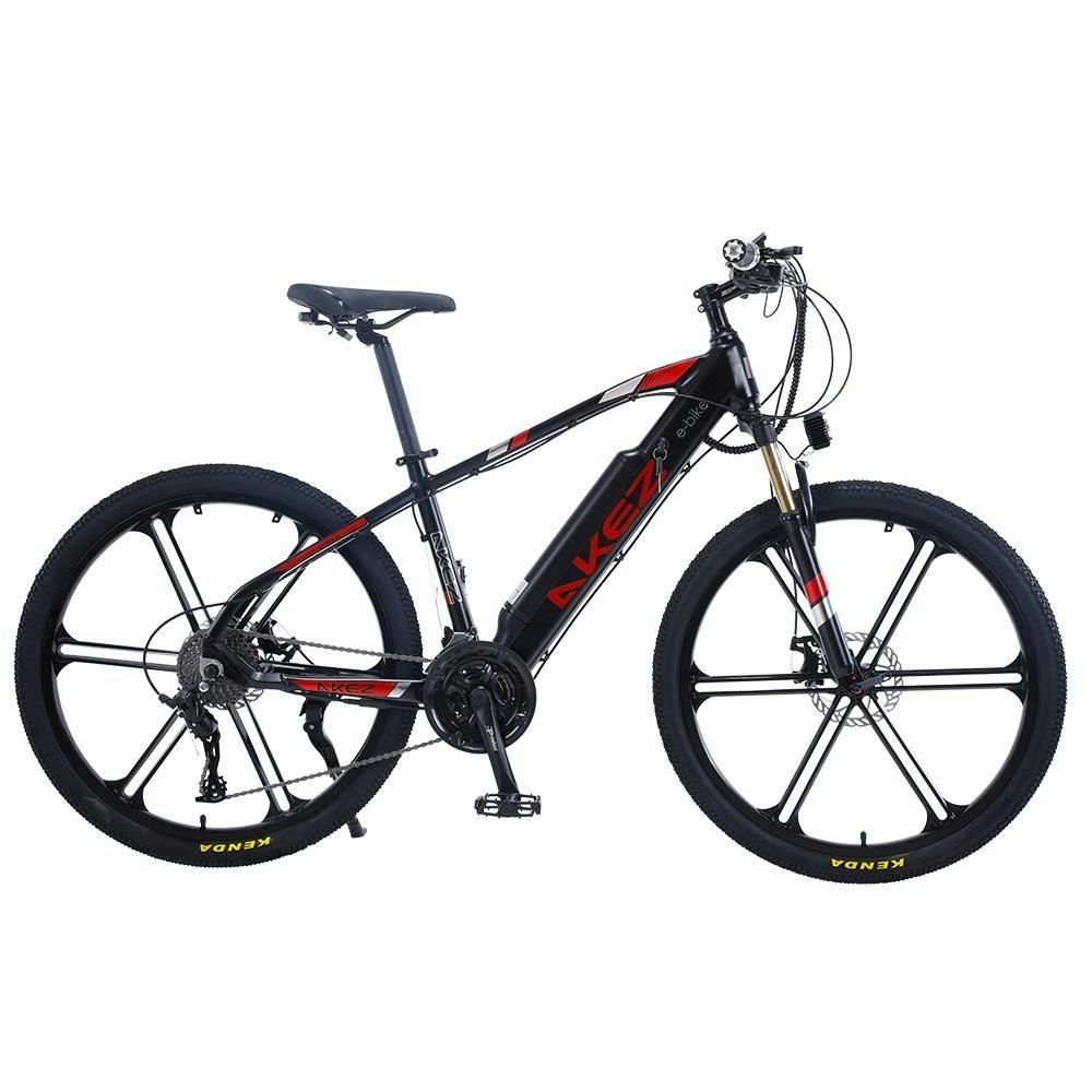 AKEZ 001 350W Mortor 36V 10Ah 26 Inches Electric Bike Mountain Bicycle