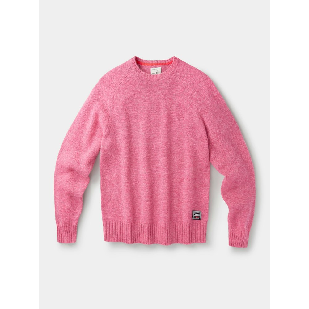 Aubin Prestwick Shetland Crew - Pink
