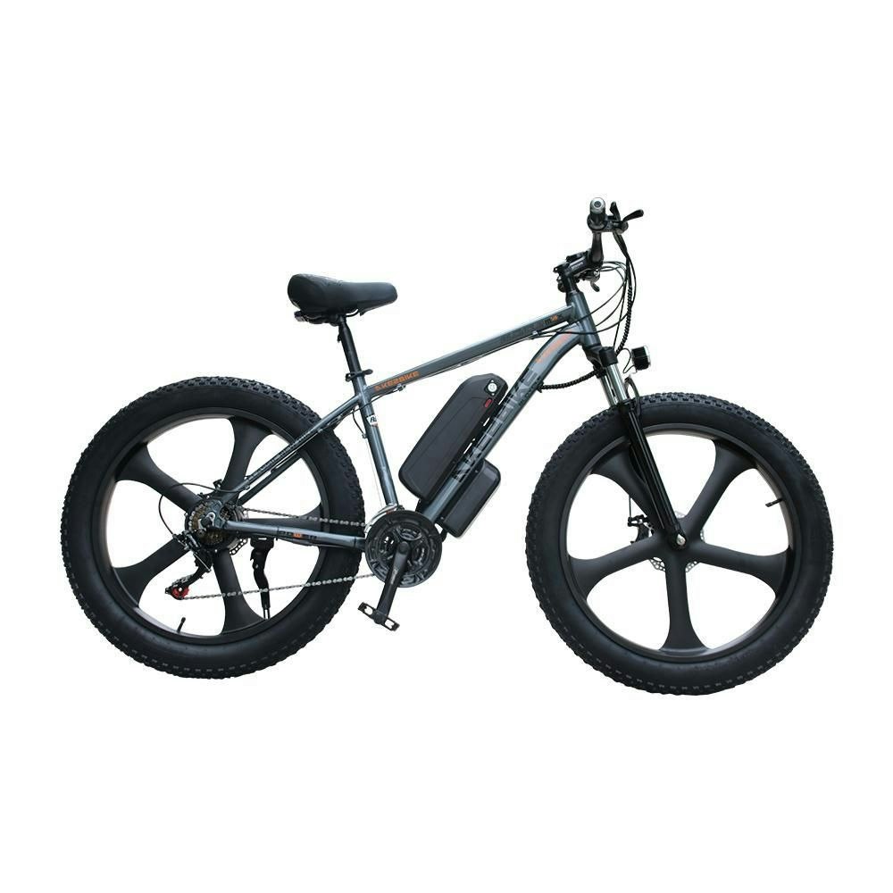 AKEZ 750W 48V Snow eBike 26-Inch Electric Bike Motorized Bicycle