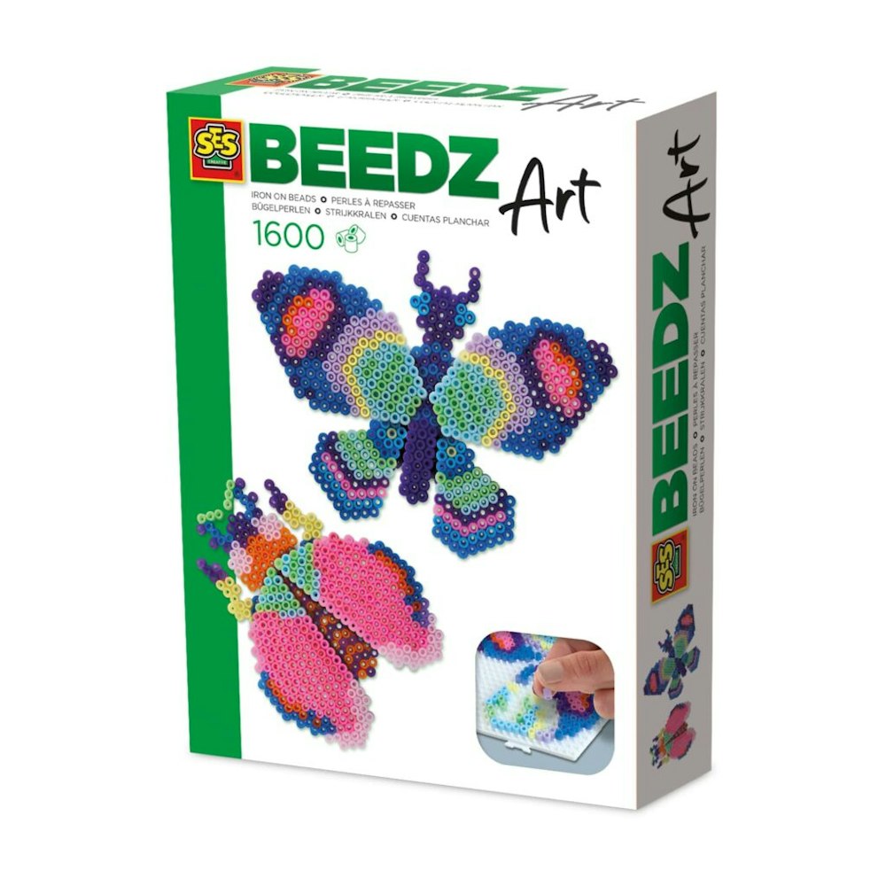 SES Creative Beedz Art - Butterfly And Beetle