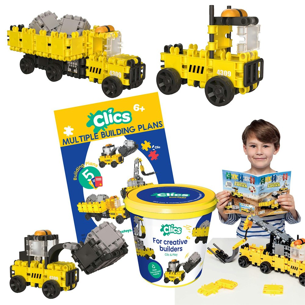 Clics Clics Bucket Builders Construction Set