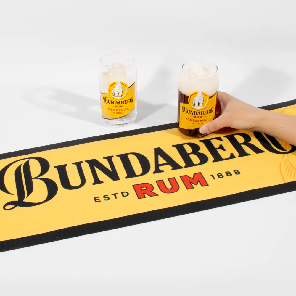 Bundy Bar Runner Rolled Yellow