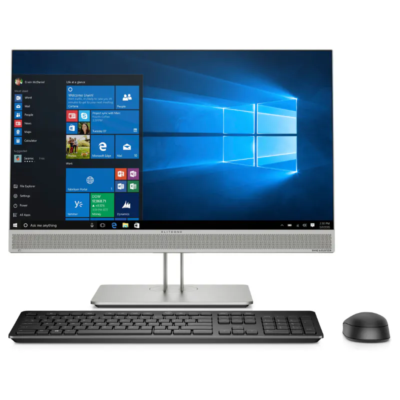 HP EliteOne 800 G5 All in One 23.8" FHD Desktop PC- Intel Core i5-9500/16GB RAM/256GB SSD/Windows 11