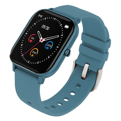 NNEAGS Waterproof Fitness Smart Wrist Watch Heart Rate Monitor Tracker P8 Blue image number null