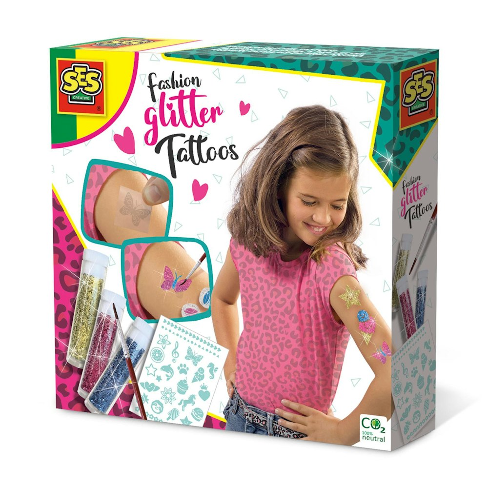 SES Creative Fashion Glitter Tattoos