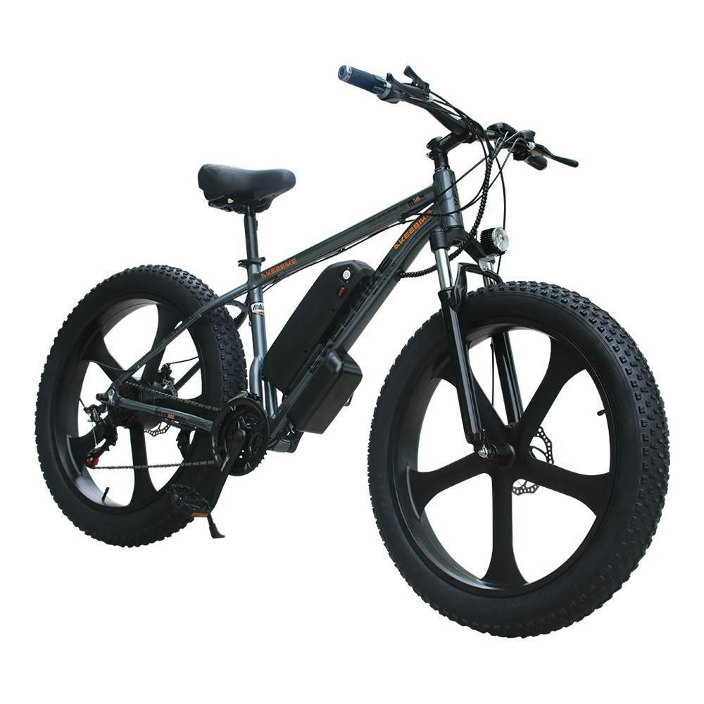 AKEZ 750W 48V Snow eBike 26-Inch Electric Bike Motorized Bicycle