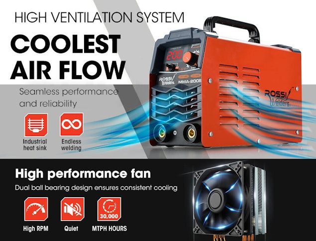 NNEMB 200 Amp Portable Inverter Arc Stick Welder NNEMB 200 Amp Portable Inverter Arc Stick Welder