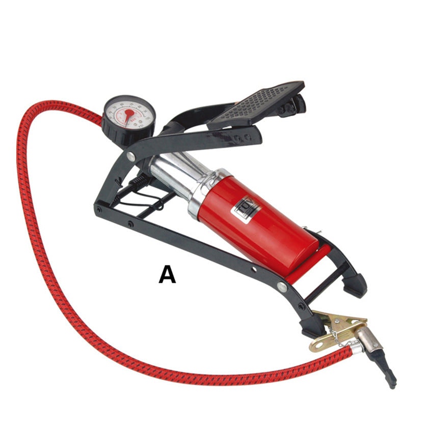 Automobile Electric Bicycle Pedal High Pressure Inflator Single/Double Tube High Pressure Inflator