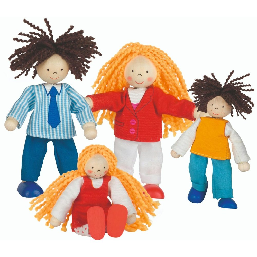 Goki Flexible Puppets - Lifestyle Family