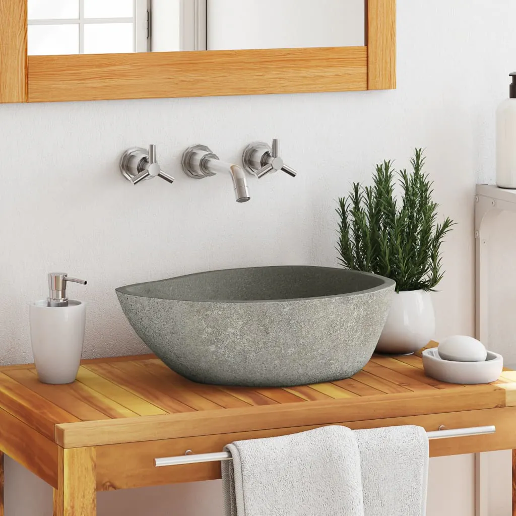 Basin River Stone Oval (36-46)x(29-36) cm 242667