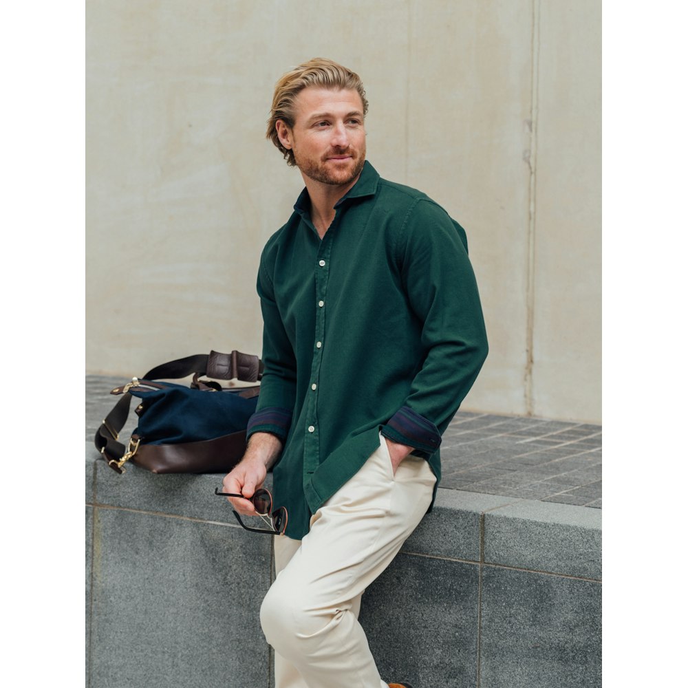 Koy Clothing Green Kabisa Kikoy Shirt