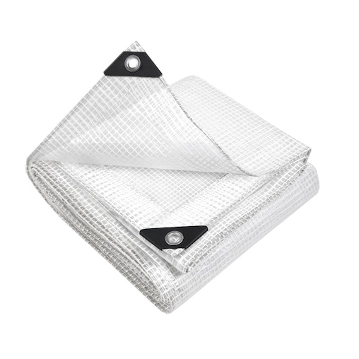 Instahut 3x4m Tarp Camping Tarps Poly Tarpaulin Heavy Duty Cover 135gsm Clear Instahut 3x4m Tarp Camping Tarps Poly Tarpaulin Heavy Duty Cover 135gsm Clear