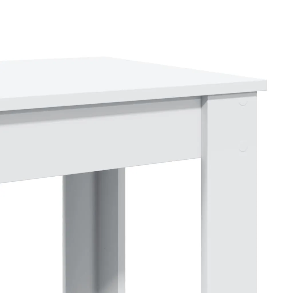 Bar Table White 102x50x103.5 cm Engineered Wood 854409