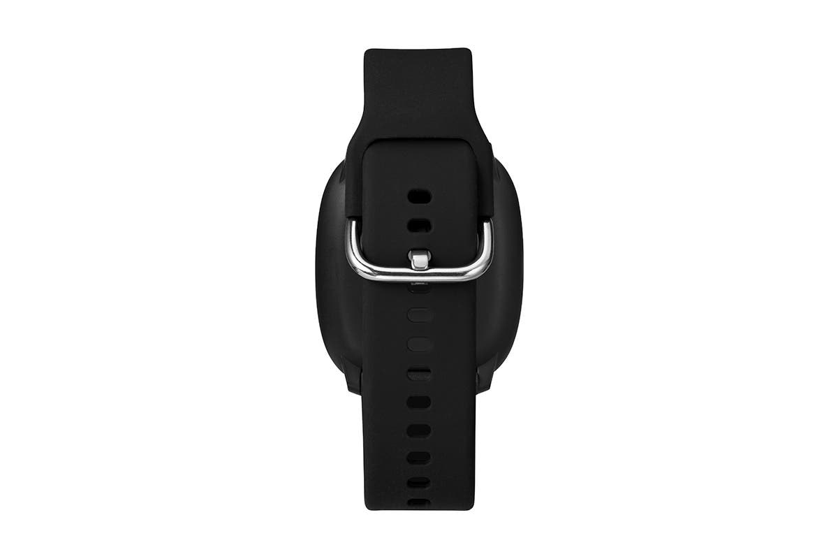 iConnect by Timex Premium Active Square 36mm Smartwatch - Silver/Black (TW5M38800)