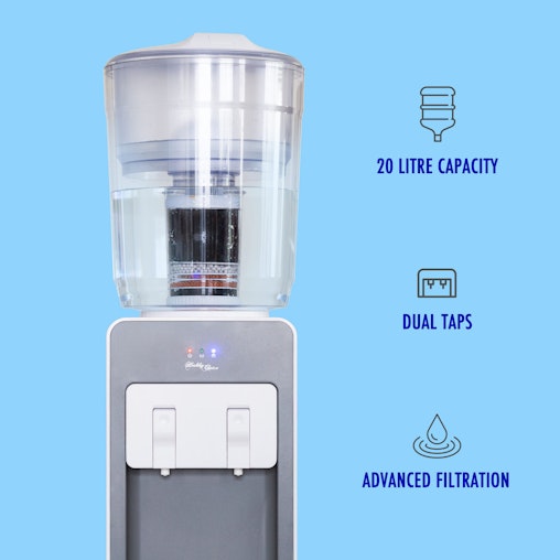 Standing Cooler, Filter & Water Dispenser (20L) Dual Tap Standing Cooler, Filter & Water Dispenser (20L) Dual Tap