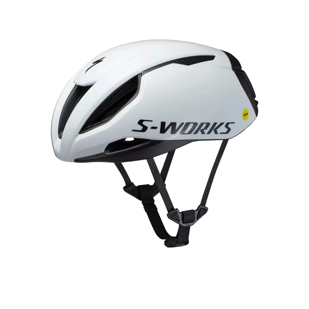 Specialized S-Works Evade 3 Helmet White / Black 2023 | Road Cycling Helmets for sale in Mornington